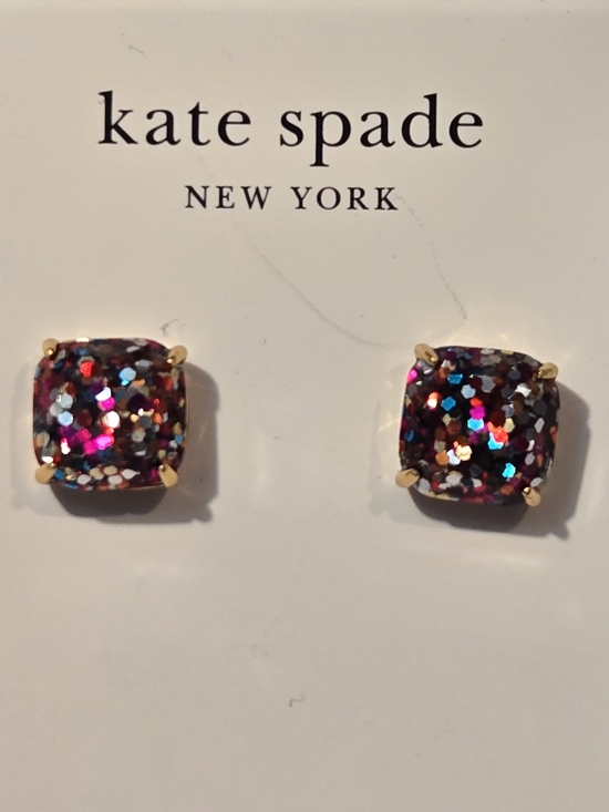 kate spade Jewelry - Kate Spade Glitter Confetti Stud Earrings - Multicolor
